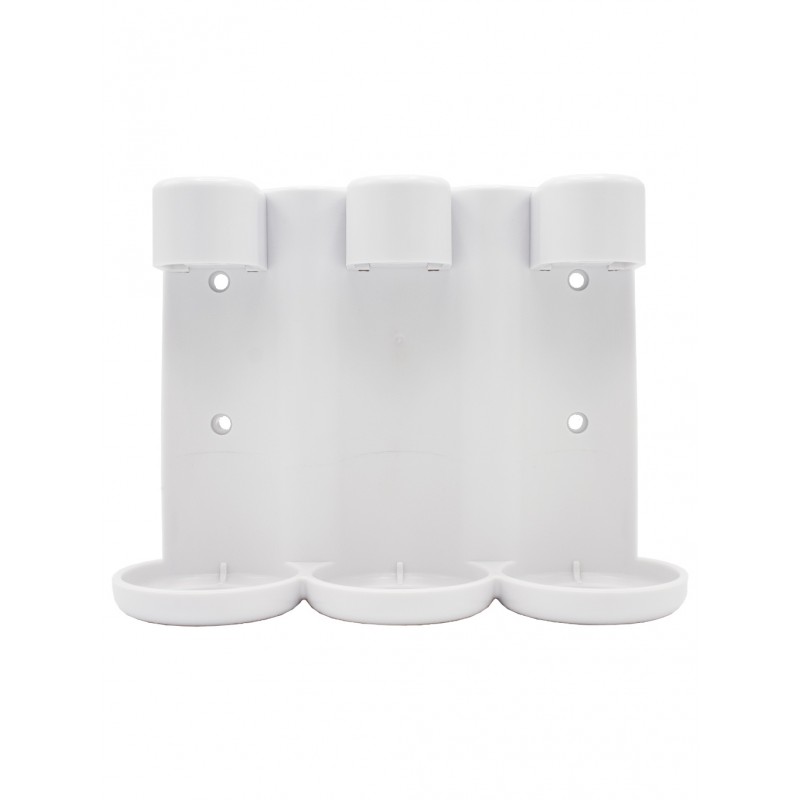 Triple white holder